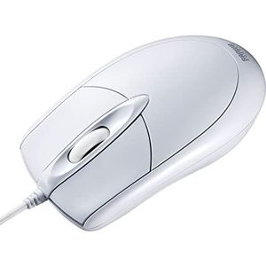 SANWA SUPPLY MA-130HUW USB-muis, optisch, 1000 dpi, beide handen, optisch, USB, 1000 dpi, wit)