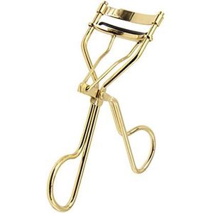 Wimper Krultang Koolstofstaal Wimper Curling Tool Draagbare Cosmetische Make-up Krultang Gouden Plating Vergul