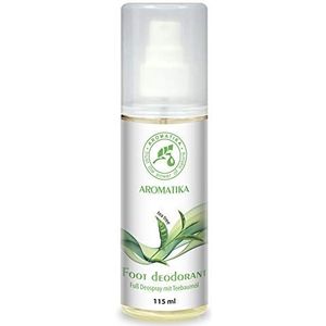 Voetspray 115ml - 100% Natuurlijke Theeboomolie en Pepermuntolie - Voetdeodorant - Voetdeodorantspray - Tegen Zweetvoeten - Shoenen Deo - Voetgeur - Anti Geur Spray - Voettranspiratie