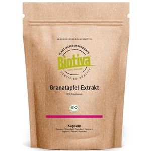 Granaatappelextract Bio 140 capsules - 550 mg maximale dosering per capsule