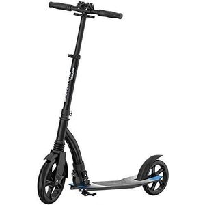 Scooter for volwassenen Opvouwbare scooter for volwassenen met voorvering en grote wielen In hoogte verstelbare scooter for volwassenen en kinderen vanaf 8 jaar Ondersteunt 220 lbs (Color : Style 2)