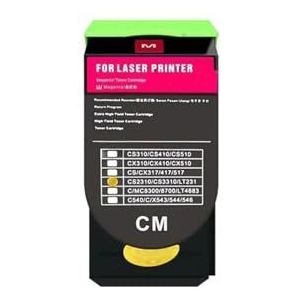 CS310 poederdoos, for LE-MARK CS310/CS410/CS510/CX310/CX410/CX510 printer(CS310 Magenta)