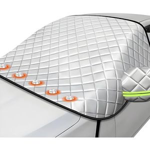 Auto Voorruit Hoes - Mitsubishi ASX 2012-2022 - Beschermende Voorruit Hoes - Halve Autohoes voor Alle Weersomstandigheden