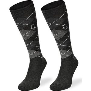 SKIETY Ruiterkleding Dames & Heren – Kniekousen Dames & Heren – Paardrijsokken Ruiter Dames & Heren – Paardrijsokken Meisjes – Katoenen Paardensokken