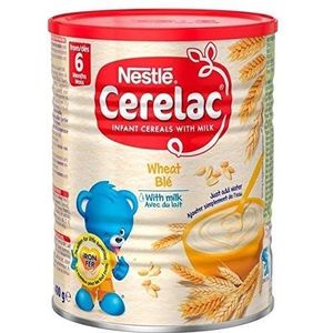 Nestle Cerelac, Tarwe Met Melk, 14 oz Blikken (Pack van 4)