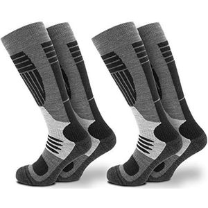 Occulto - Felix - Skisokken - Zwart - Pak van 2