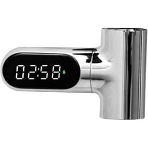 Waterstroommeter Kraan Douchethermometer LED Digitaal Display Watertemperatuurmeter Waterstroom Zelf Opgewekte Elektriciteit For Badkamerdouche