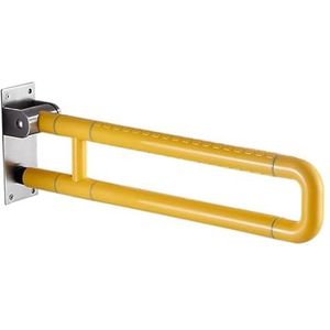 Badkamer Grab Bar Grab Rails Rails Rails, Badkamer Leuningen voor Senioren, Opvouwbare Toiletbar Badkamer Seat Ondersteuning Antislip Veiligheid Rail Balance Assist Grip RVS U-vormige Sh