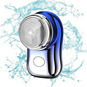 Scheerapparaat, Reizen Elektrisch Scheermes Reizen Scheerapparaat Draagbaar Elektrisch Scheerapparaat voor Mannen Oplaadbaar Scheerapparaat Elektrisch Scheerapparaat Draagbaar Draadloos Type C Snel