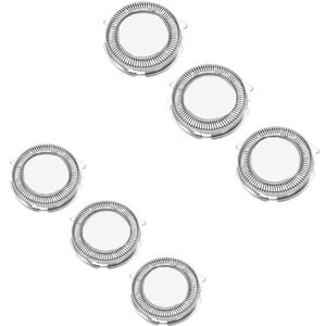 Vervangende kop voor scheermessen SH50, 3, 6 en 9 stuks, voor scheerapparaten S5000, S5510, S5340, S5140, S5110, S5400, S9161, S5050, S7510, S5380, Sh50/52, 6 stuks