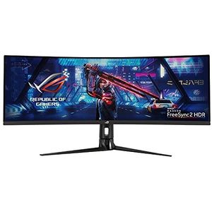 ASUS ROG Strix XG43VQ 43,4 inch LED 1ms Gaming Curved Monitor - 3840 x 1200 resolutie, 1ms respons, luidsprekers, HDMI