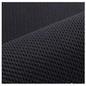 Bescherm je luidsprekers met 150 x 45 cm gaasdoek - duurzame, stofdichte geluiddichte nethoes voor stereo gille, superieure akoestische filter beschermende stof! (A06-zwart)