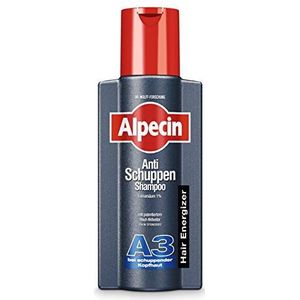 Alpecin Anti-roos shampoo A3, 1 x 250 ml - bij schilferende hoofdhuid - effectieve preventie van roos
