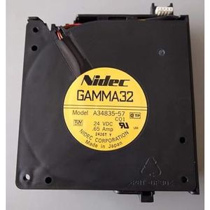LMNCBVYA - 120MM 24V 0.65A Fan with Double Ball Bearings for Reliable DL360 G2 Server Fan Blower 173826-001 A34835-57