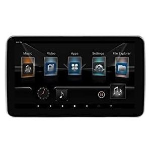 Draagbare dvd-speler voor videospelers op hoofdsteunen in auto's 10.1 Inch Auto Multimedia Speler 4K Hoofdsteun Auto Monitor Multifunctionele Tablet Touch Screen Achterbank Display HDMI Out met HD-rot