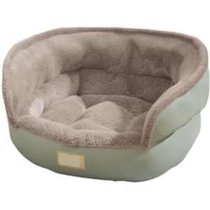 Hondenmand Kattenbed Huisdierbed De originele Calming Donut katten- en hondenmand, dierbenodigdheden, huisdierbedden voor middelgrote kleine honden Hondenbedden Hondenbed (Color : A, Size : 50 * 40cm