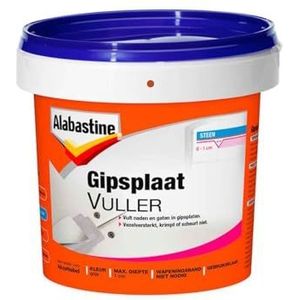 Alabastine Opvulmiddel - - Licht grijs - 1 Liter