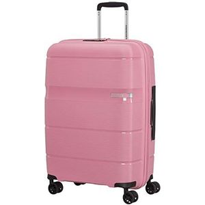 American Tourister Linex - Spinner, roze (Watermeloen Pink), M (66 cm - 63 L), Bagagekoffer