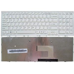 US LAPTOP TOETSENBORD VOOR SONY VPC-EL PCG-71C11V PCG-71A11T PCG-71A12T PCG-71911M PCG-71C11M Drie schroeven(White)
