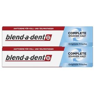 2 x 47 g Blend-a-dent originele super hechtcrème - extra sterk - compleet