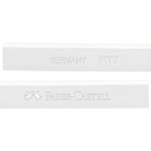 Pastelkrijt Faber-Castell Pitt Monochr. - wit Soft