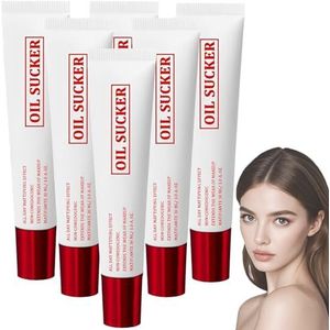 Oil Sucker Primer Make-up, Pore Refiner Primer, Matterende Primer voor een Vette Huid, Waterdichte & Zweetbestendige Make-upbasis, Alkalische Formule voor Onmiddellijke Porieverstrakking (6)