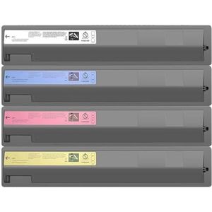 Accessoires Compatibel met T-FC200 compatibele tonercartridge vervanging voor Toshiba E-STUDIO 2000AC 2500AC printer, krachtige hoge capaciteit 4 kleuren