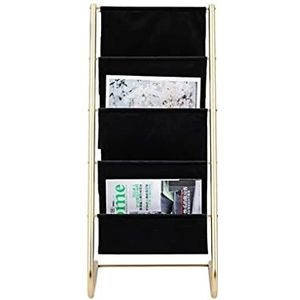 Boekenkast Boekenplanken 4 Tiers Stof Ijzer Boekenplank Moderne Gevloerde Boekenplank Eenvoudige Student Planken Voor Thuis Mode Creatieve Woonkamer Boekenplank(Black)