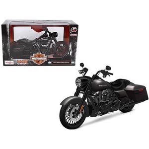 Maisto 2017 Harley Davidson King Road Special Black Motorcycle Model 1/12