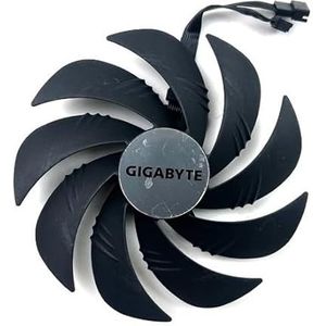 Koelventilator 107mm PLD1001020S12H voor Gigabyte RTX4060 4070 TI 4080 SUPER RTX4090 voor GAMING-videokaartventilatoren(Green)