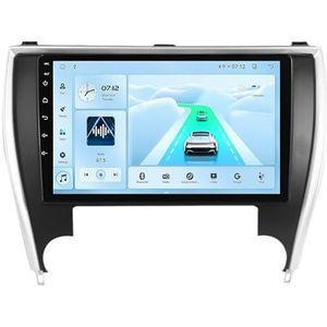Android 14 Autoradio Stereo voor T-oyota Camry (2012-2014) 9 Inch Touchscreen Multimedia Speler met Draadloze Carplay 2 Din GPS Navigatie FM RDS Bluetooth 5G-WiFi SWC DSP,M100s