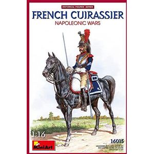 Miniart 1:16 Schaal ""Franse Cuirassier Napoleontische Oorlogen"" Plastic Model Kit