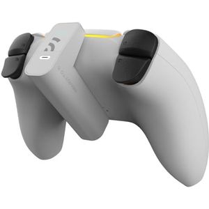 Remotto 5 – oplader voor PS5-controller – draagbare accu voor DualSense gaming tijdens het opladen – lange levensduur + 12 uur looptijd – PS5-accessoires