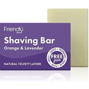 Friendly Soap | Natuurlijke scheerzeep | 1 x 95 g