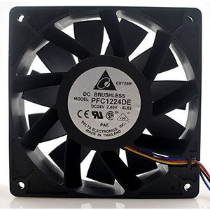 24V 2.40A 12038 PFC1224DE 12CM large air volume 4 wire inverter fan