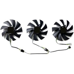 Voor ZOTAC voor GeForce RTX2080ti 2080S AMP voor Extreme grafische kaart vervangende ventilator GA92S2U(Set of three fans)