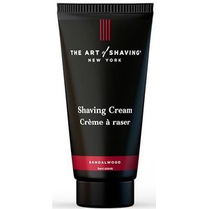 The Art Of Shaving Shaving Cream Tube - Sandalwood, scheercrème sandelhout, 75 ml