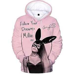 JFLY Ariana Grande 3D print hoodie sweatshirts mannen vrouwen herfst mode casual hiphop pullover Harajuku streetwear oversized hoodies