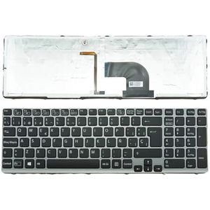 Laptop voor SONY voor VAIO SVE-15 SVE151 SVE1511 SVE171 SVE1712 SVE1713 zwart SP verlicht toetsenbord V133946DK3SP