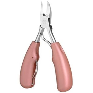Olecranon Nagelknipper Clippers voor dikke teennagels, inlegnagels voor ouderen, roze, 15,5 x 5 cm