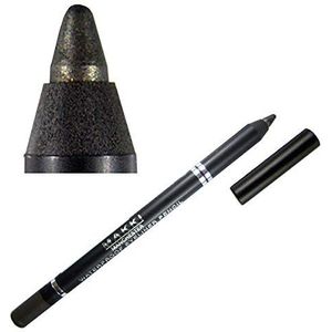 Makki Waterdichte eyeliner licht glijdende lange grip 10 metallic kaki
