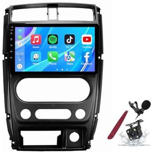 Android 14 Autoradio Sat Navi voor S-uzuki Jimny (2007-2012) 9 Inch Touchscreen Multimedia Speler met Draadloze Carplay GPS Navigatie FM RDS Bluetooth 5G-WiFi SWC DSP,M120s