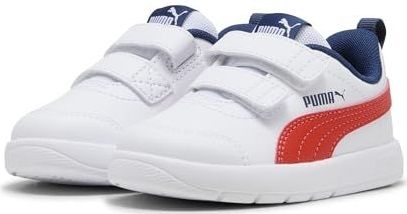 Courtflex v3 - Tennisschoenen - Wit - Synthetisch - Klittenbandsluiting