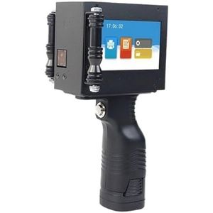 600 DPI Draagbare Automatische Handheld Inkjetprinter 4,3-inch Touchscreen Met 12,7 Mm Inktpatroon