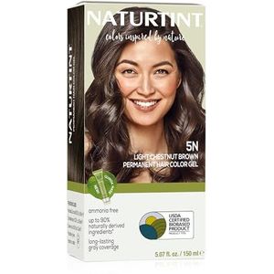 - Permanent Hair Color - 5 N, Light Chestnut Brown, 5.28 oz
