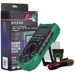 MS8268 Auto Range Digitale Multimeter Volledige Bescherming Ac/dc Amperemeter Voltmeter Ohm Frequentie Elektrische Tester Diode Test