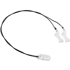 Sound Amplifer Rope Clip, Sound Aids Clip Holder Nylon Zwart voor op Reis voor Kinderen (binauraal)