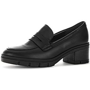 Gabor DAMES Loafers, Vrouwen Slippers,slippers,college schoenen,loafer,zakelijke schoenen,Zwart (schwarz) / 27,38 EU / 5 UK