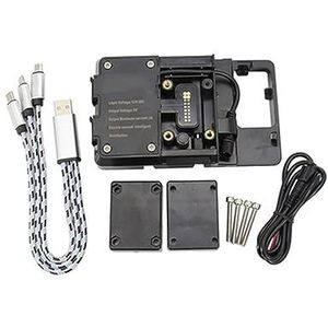 Telefoon Navigatiebeugel Voor Bmw Voor K1200GT Voor K1300GT Voor K 1200 1300 Gt Motorfiets Verstelbare Stand Mobiele Telefoon Gps Navigatie Plaat Beugel GPS-navigatiebeugel (Kleur : B)