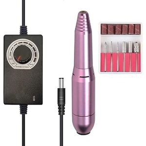 Elektrische nagelvijl, elektrische nagelboor 35000 tpm elektrische nagelboormachine draagbare manicure boormachine professionele nagelboormachine salon nagelboormachine (kleur: 35000 1 manier)